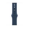 apple watch 7 45mm 藍色gps 運動錶帶