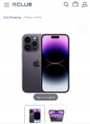 Iphone 14 pro 256 暗紫